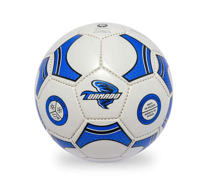 Winsher Soccer Ball - Tornado (Blue)