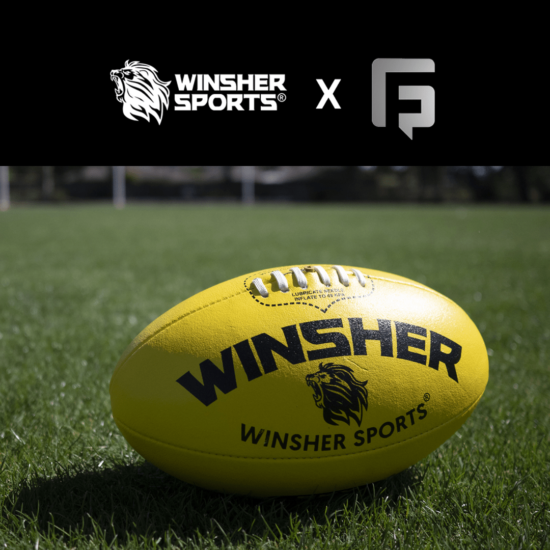 Winsher sports partnership with Game face