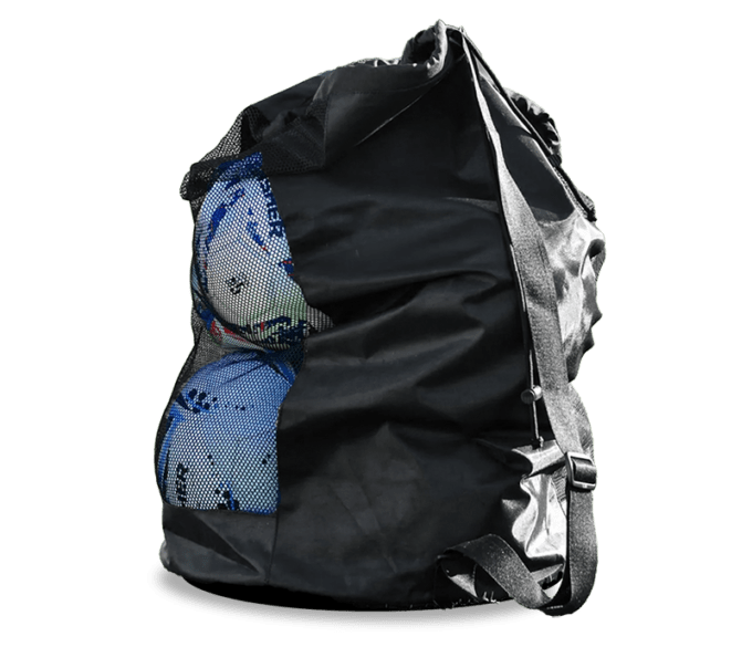 18 Football capacity carry bag - black colour