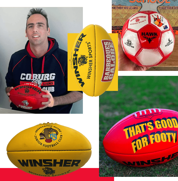 custom afl football