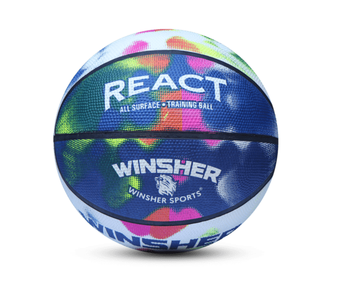 Winsher React Multicolor Training Basketball