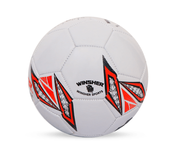 Winsher Stealth Red & Black Junior Training Soccer Ball