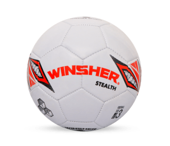 Winsher Stealth Red & Black Junior Training Soccer Ball