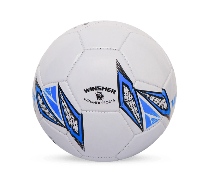 Winsher Stealth Blue & Black Junior Training Soccer Ball