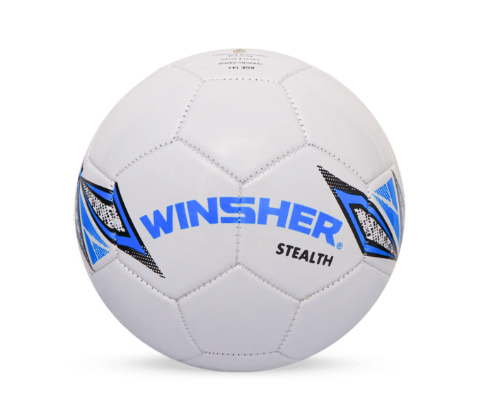 Winsher Stealth Blue & Black Junior Training Soccer Ball